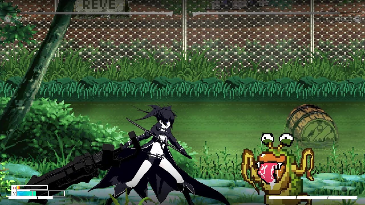 Ripps Vs Black Rock Shooter | Mugen Fighting Games