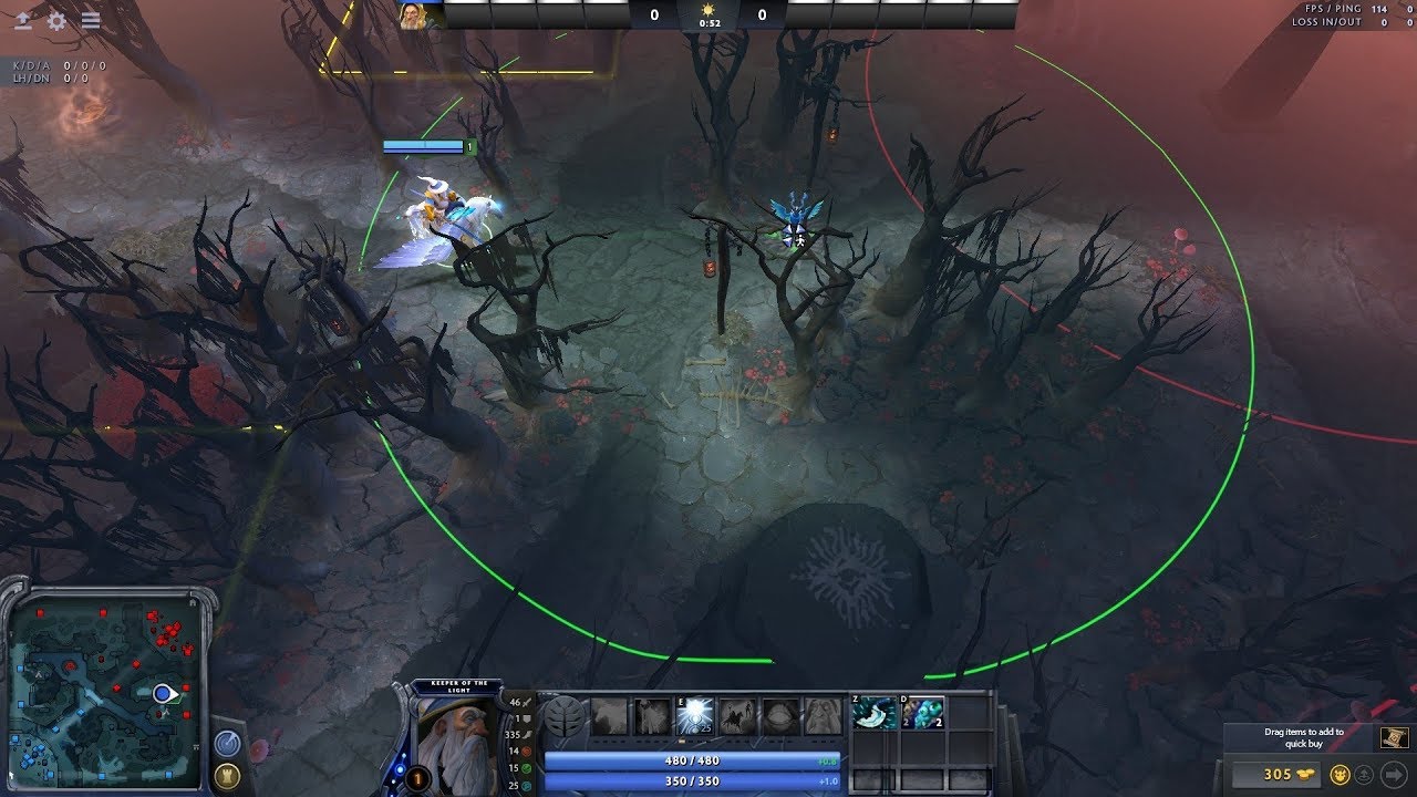 +1 MMR: Dire Offlane Double Coverage Sentry Placement