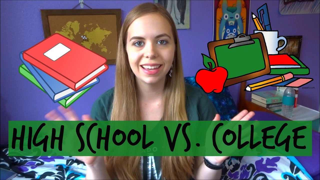 10 Differences Between High School And College YouTube