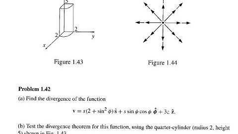 Introduction to Electrodynamics (4e) - Griffiths, Prob 1.34, 1.40, 1.43.