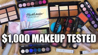 $1000 MAKEUP TESTED ... WTF