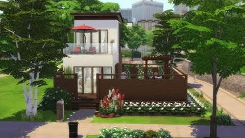 SIMS 4 Speed Build Tiny Comfy Cubby  -  Comfy Cubby, Newcrest