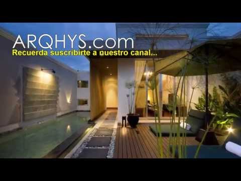 Patios pequeños decorados. (modenos, minimalistas, clasicos ...