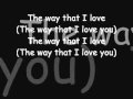 Ashanti-The Way That I Love You (with lyrics)