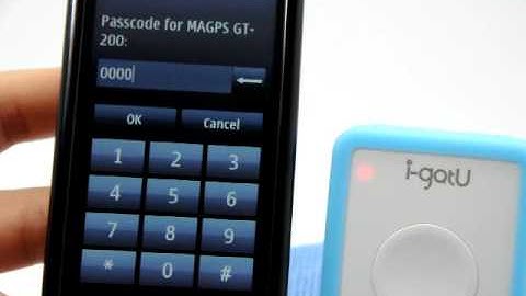 Simple guide for i-gotU GT-200 BT connection