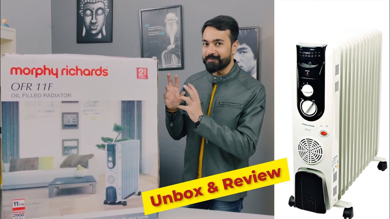 Morphy Richards OFR 11 Fin Oiled Radiator | Room Heater | Unbox u0026 Review -  YouTube