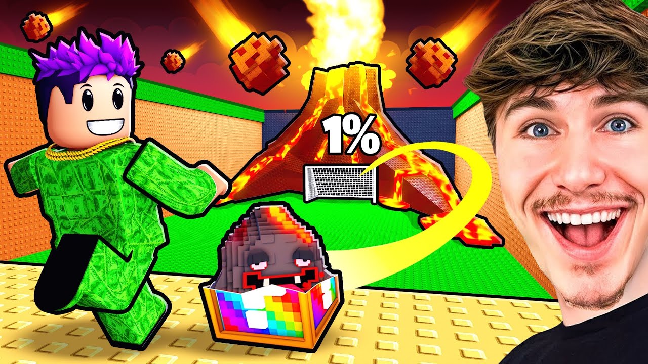ADMIN ABUSE VOLCANIQUE SUR KICK A LUCKY BLOCK !! (Incroyable)