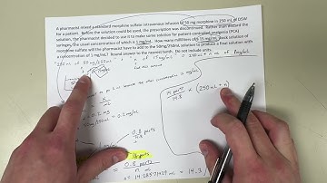 Naplex practice calculations - alligation (difficulty: hard)