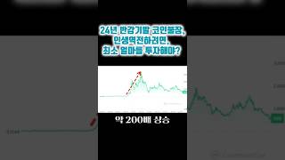 24년 반감기발 코인불장에서 인생역전하려면 최소 얼마를 투자해야? (2021년 평균투자금액) #반감기 #비트코인ETF #비트코인 #알트코인 #솔라나 #더샌드박스 #이더리움