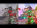 Optimize Windows for Gaming | More FPS, Lower Temps