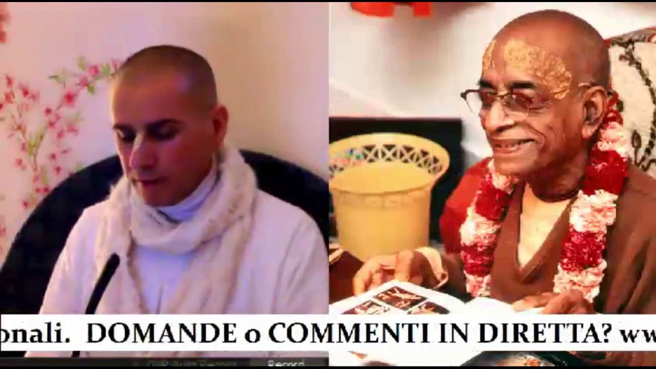 ILLUMINAZIONE, CONOSCENZA E VISIONE EQUANIME (B.G. 5.18 - Harikirtana dasa, 10mar19) bhagavad-gita book