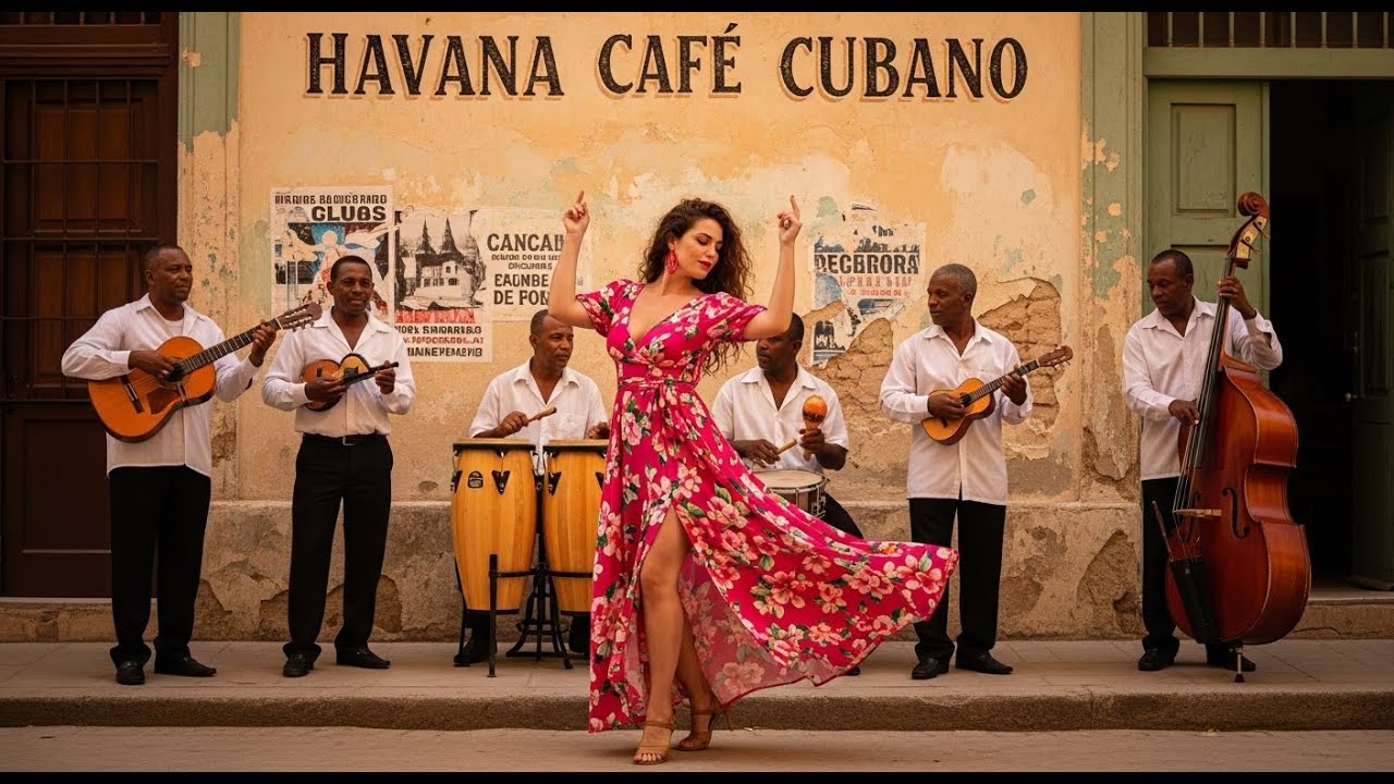 Café Cubano Music 🎷: Old Havana Charm & Vintage Café Jazz Flow • mix74