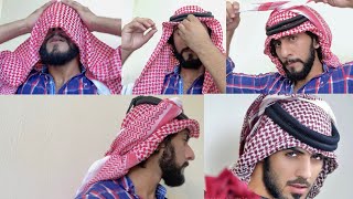 How To Tie Omar Borkan Al Gala Part 4|| SheMagh style || Majid shah screenshot 5