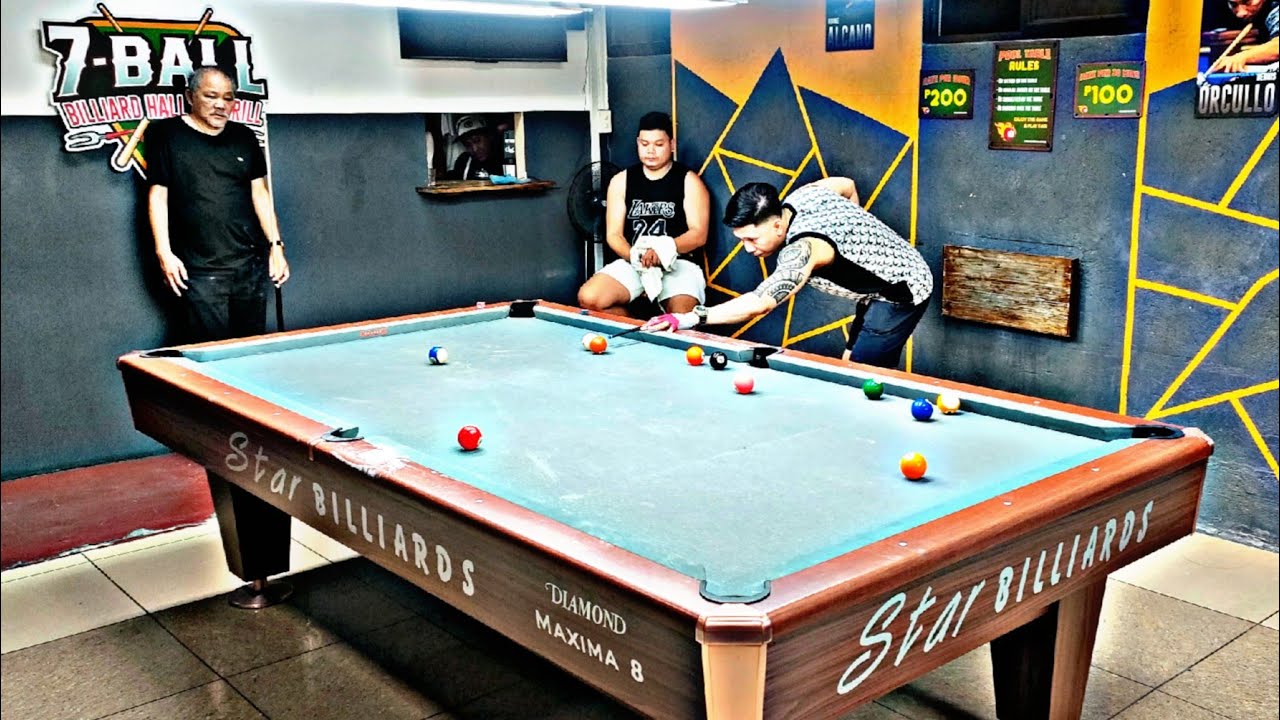 GAME8🔥 Efren Reyes 8-10+2 🆚 Greg Dira  Race19-21 @7Ball Billiard Hall,Subic