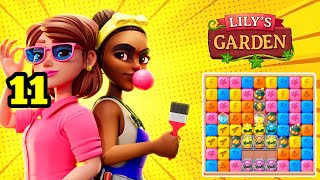 Lily’s Garden 🪴 Design & Match. Part 11. Gameplay Walkthrough (iOS, Android) screenshot 5