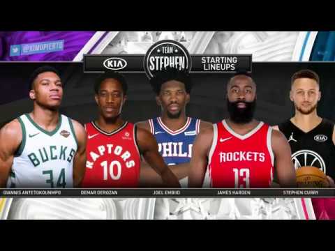 Team LeBron Vs Team Stephen Full Game Highlights February 18 2018 2018 NBA All Star Game