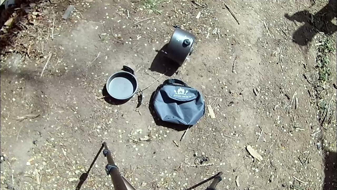 Campy Gear Chubby 2 in 1 heater/stove final review YouTube