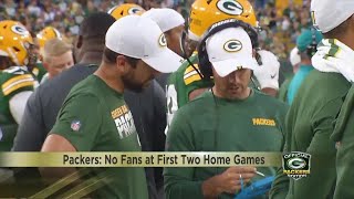 Packers: No Fans at First Two Home Games