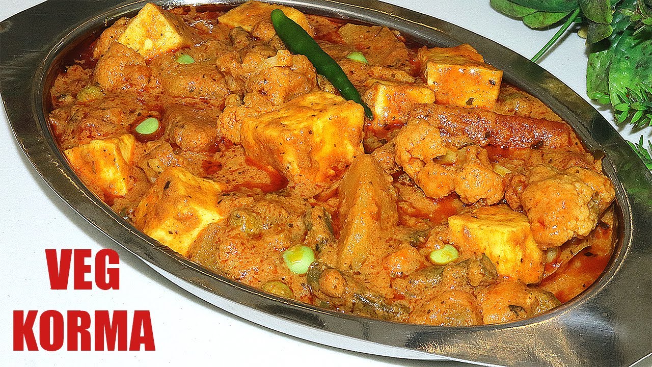 Restaurant Style Veg Korma by Cooking with Benazir