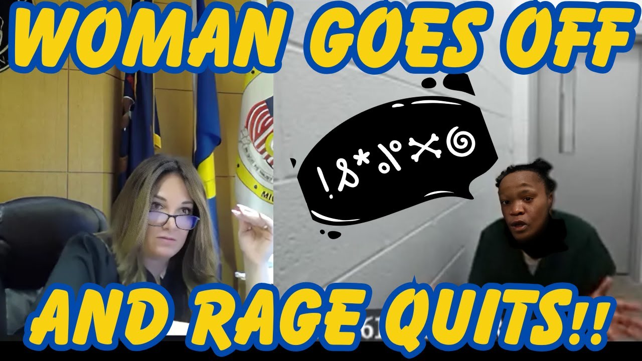 Woman STUNS Judge Disanto By Cussing Her Out And Walking Out!!