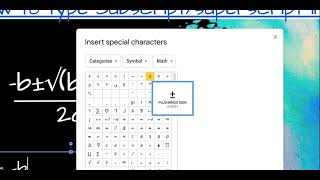 How to insert formulas in Slides