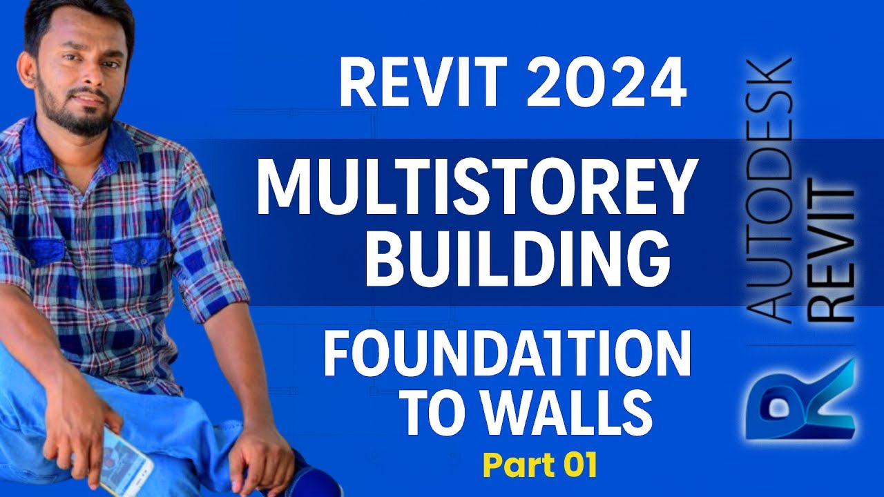 Revit 2024 Multistory Building Tutorial for Beginners | Part 01 | # ...