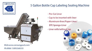 5 Gallon Bottle Cap Lining Machine,Cap Wadding Machine