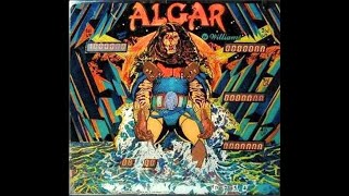 1980 Williams ALGAR pinball machine