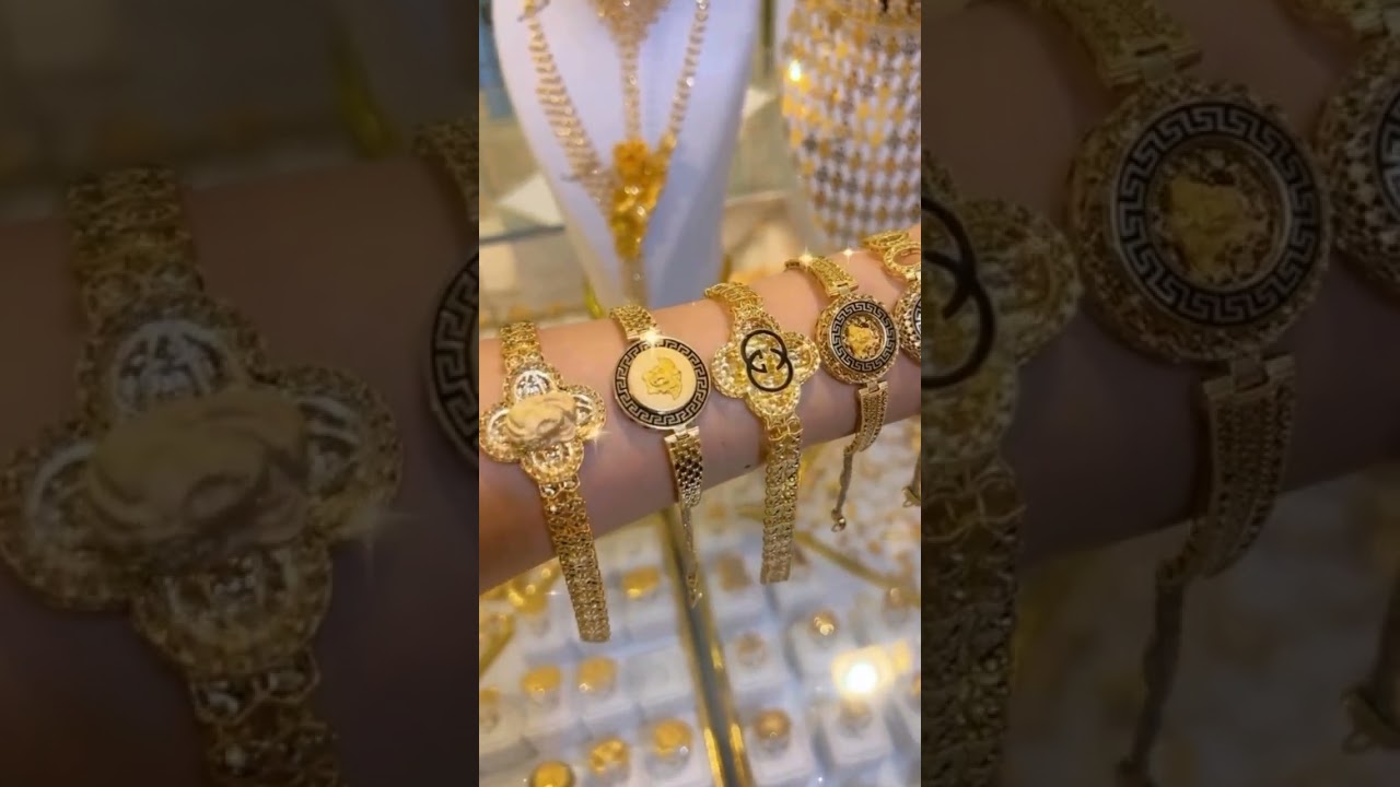 Dubai gold Bracelets Beautiful design 
