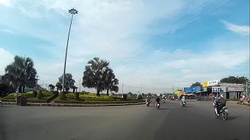 Quốc lộ 1A : Từ Thị trấn Bến Lức đến Vòng xoay Thành phố Tân An - 12km