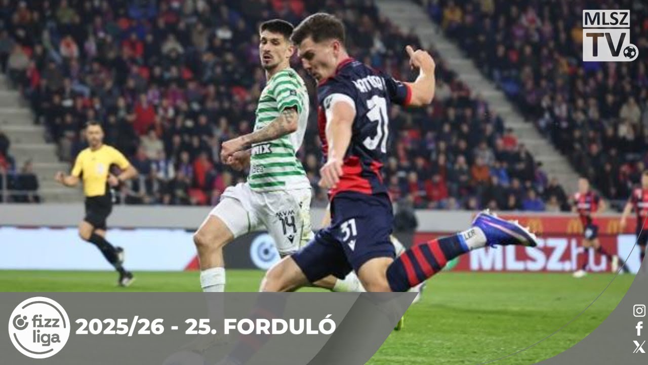 Nyíregyháza Spartacus FC – Ferencvárosi TC | 1-3 | (1-2) | Fizz Liga | 25. forduló | MLSZTV