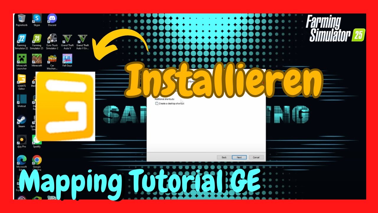 FS25 - Mapping Tutorial 013 - GE installieren # ...