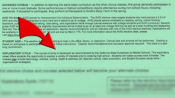 2020 BMMS 7th Grade Course Request Form Video