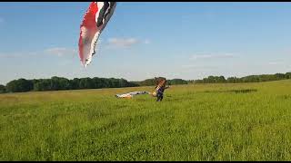 Paramotor Fail TakeOff on Dudek Synthesis2 Collapse PPG