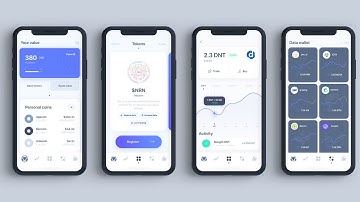 Cryptocurrency Wallet App Design
