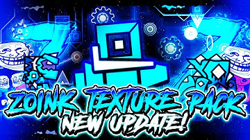 NEW UPDATE ZOINK TEXTURE PACK TROLLMACHINE MENU! 😎 | (Android & Steam) | Geometry Dash 2.207