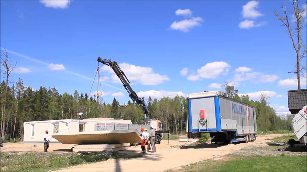 Arca Nova Housefactory - Elementhouse assembly day 1