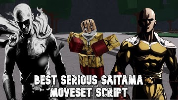 👊*NEW* BEST TSB SERIOUS SAITAMA MOVESET SCRIPT | THE STRONGEST BATTLEGROUNDS , (PC & MOBILE)