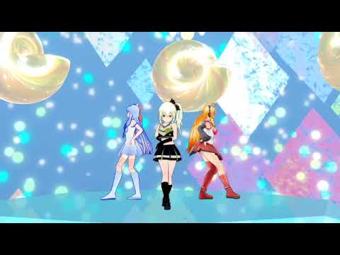 【Ergine SynthVカバー】 jewel 【MMD】 三人用SVP配布