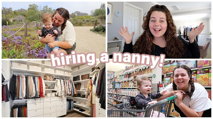 hiring a nanny, our new couch, + closet reveal!
