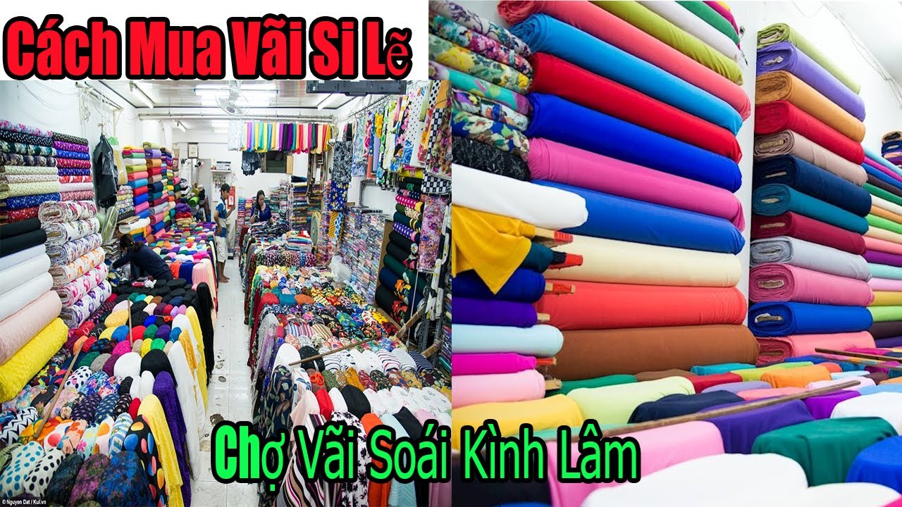chợ an đông nằm ở đâu New Chợ Vải Soái Kình Lâm | Chợ Vải Sĩ Và Lẽ Lớn Nhất Sài Gòn | Chợ Vải Thời Trang | #nganhmaymac