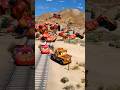 🚨 Tow Mater Saves McQueen from the Train! 🚂💥 | GTA 5