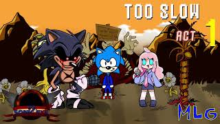 (OLD) FNF: Vs Sonic.Exe - Story Mode - Lord X Vs Cloud OST