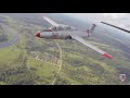 L-29 Delfin in formation with Cessna 210