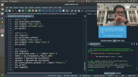 Numerical Integration of a 2D Orbit in Python