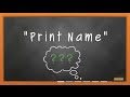 What does Print Name mean when filling in forms? - YouTube