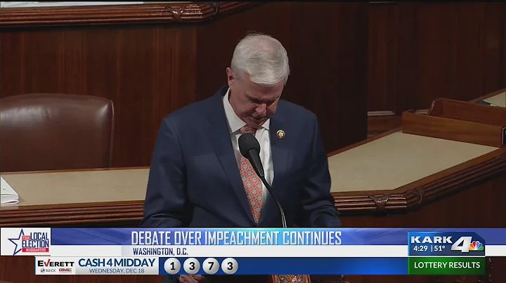 Steve Womack speaks at Impeachment hearing