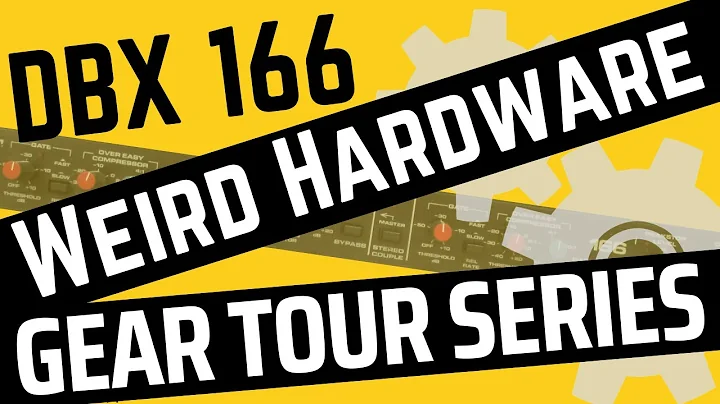 Studio Tour Series - How Good Does the DBX 166 Compressor Sound?