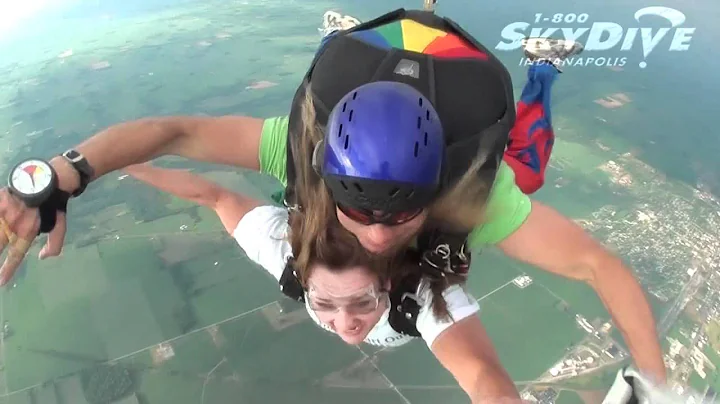 Pam Thacker's Tandem skydive!