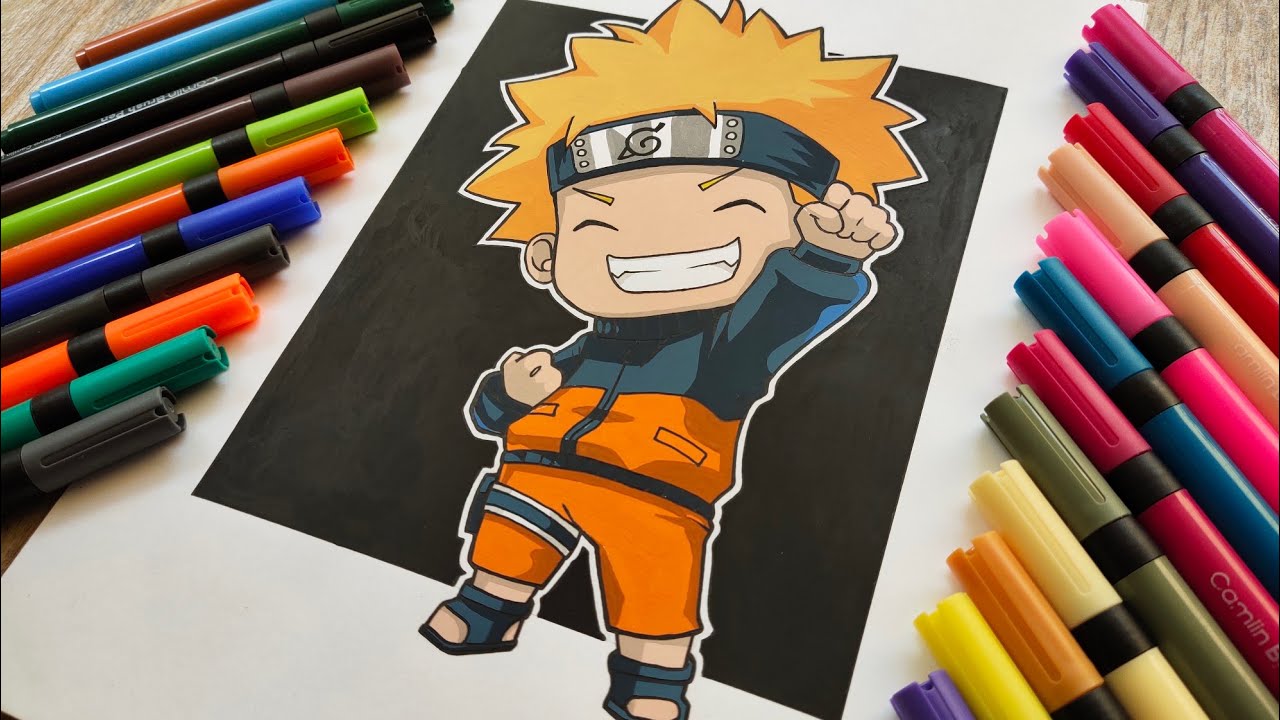 Kakashi Hatake Drawing Chibi Naruto, Chibi, child, fictional Character png  | PNGEgg